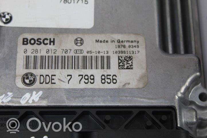 BMW 7 E65 E66 Kit calculateur ECU et verrouillage 7799856