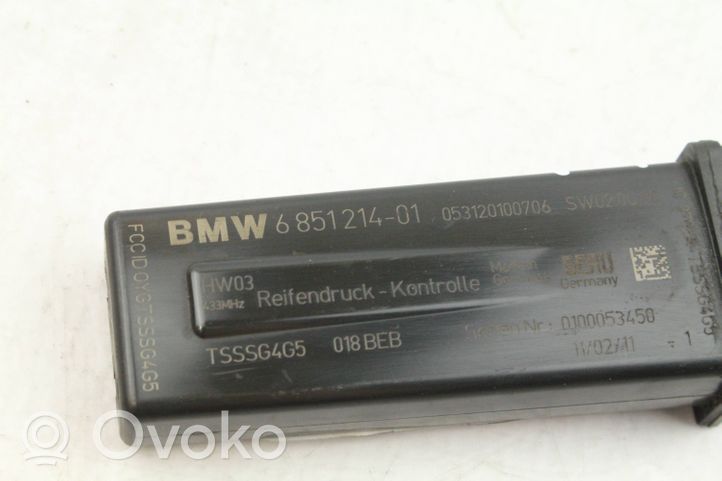 BMW X3 F25 Padangų slėgio valdymo blokas 6851214