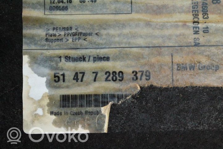 BMW 4 F32 F33 Tavaratilan pohjan tekstiilimatto 7289379