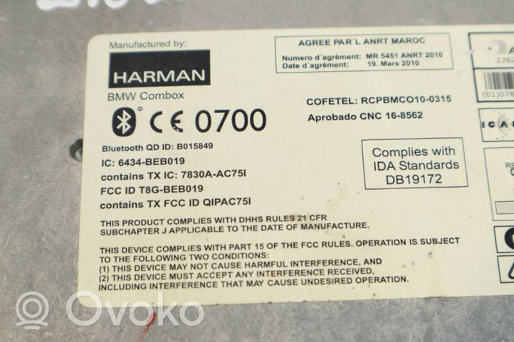 BMW X5 E70 Moduł / Sterownik Bluetooth 9257163