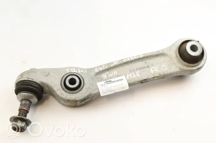 BMW 6 F12 F13 Braccio di controllo sospensione anteriore inferiore/braccio oscillante 6794204