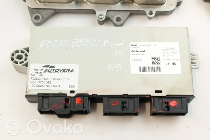 BMW 7 F01 F02 F03 F04 Juego de cerradura y set ECU del motor 7540739