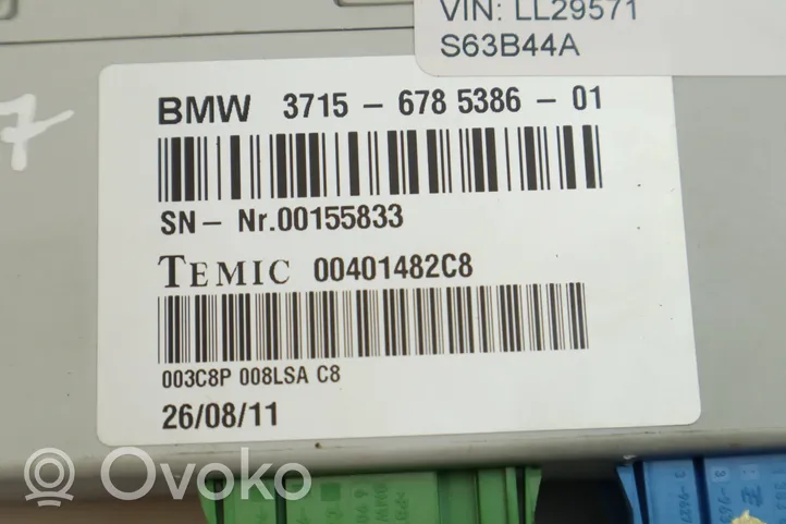 BMW X6 M Jousituksen ohjainlaite/moduuli 6785386