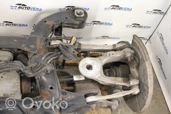 BMW X6 M Rear axle beam 7597990