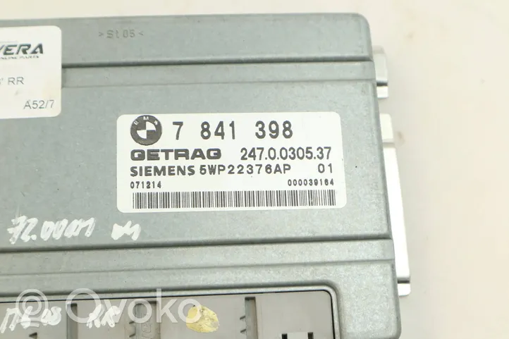 BMW 6 E63 E64 Module de contrôle de boîte de vitesses ECU 7841398