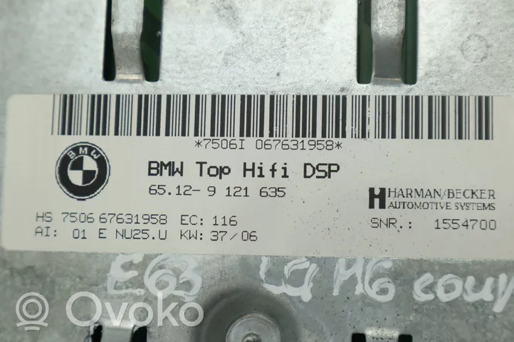 BMW 6 E63 E64 Amplificatore 9121635