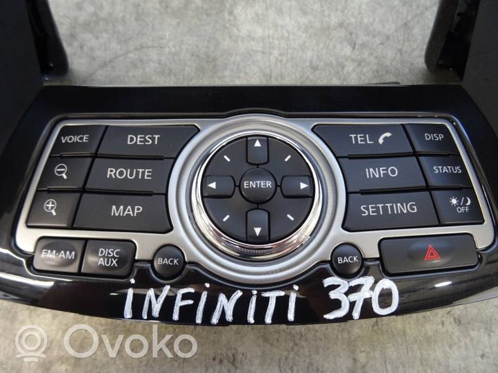 Infiniti FX Radion/GPS-laitteen pääyksikön kehys 28395 1DR2D