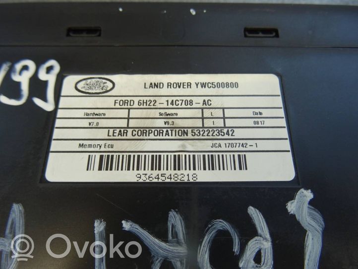 Land Rover Range Rover Sport L320 Sterownik / Moduł drzwi YWC500800