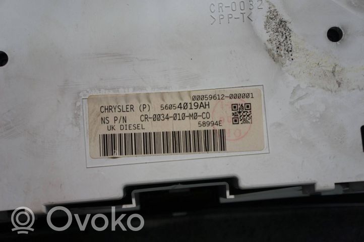 Jeep Commander Spidometras (prietaisų skydelis) 56054019AH