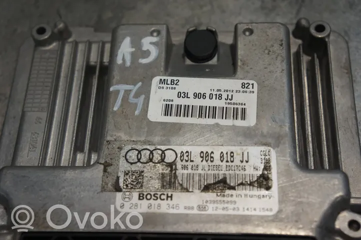 Audi A5 8T 8F Sterownik / Moduł ECU 03L906018JJ