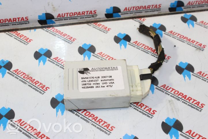 BMW X5 E70 Module de pression des pneus 6778387