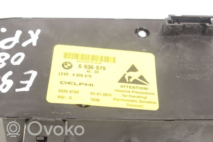 BMW 3 E92 E93 Seat control switch 6936979