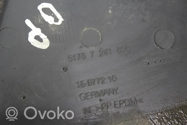 BMW 1 F20 F21 Osłona tylna podwozia pod zderzak 7241836