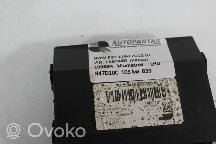 BMW 1 F20 F21 Inne części wnętrza samochodu 9267958