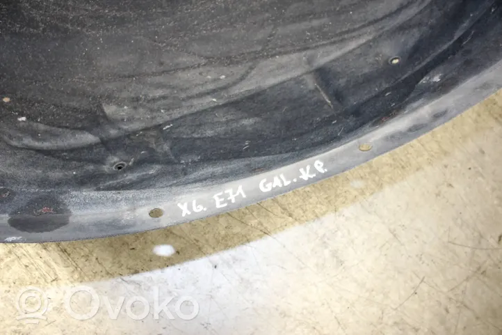 BMW X6 E71 Aizmugurējais apakšspārns 7248211