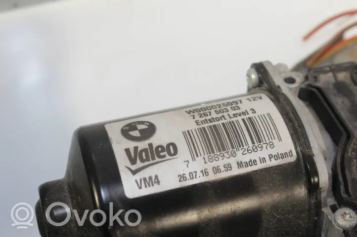 BMW 2 F22 F23 Valytuvų mechanizmo komplektas 7267503