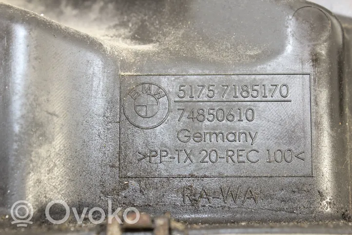 BMW 5 F10 F11 Osłona podwozia przednia 7185170