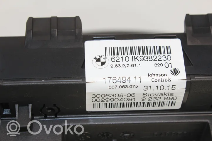 BMW X4 F26 Vassoio scatola della batteria 9382230