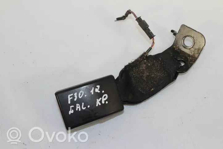 BMW 3 F30 F35 F31 Klamra tylnego pasa bezpieczeństwa 7266352