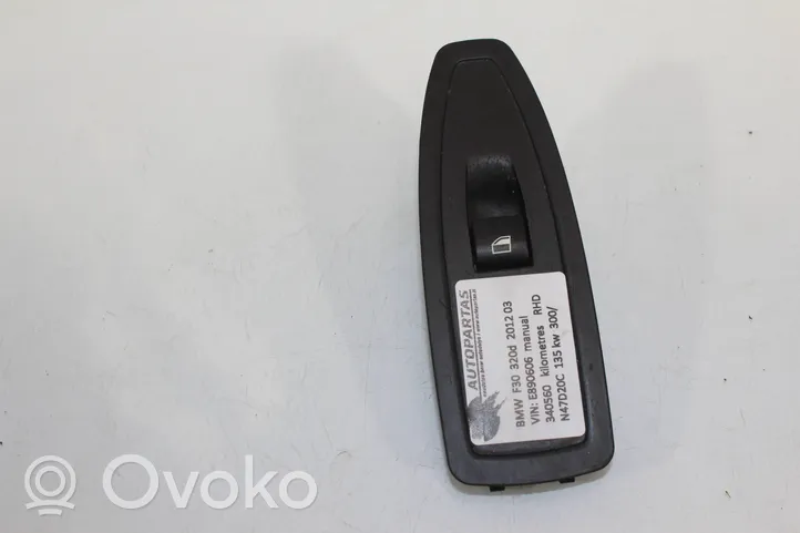 BMW 3 F30 F35 F31 Interruttore di controllo dell’alzacristalli elettrico 9208107