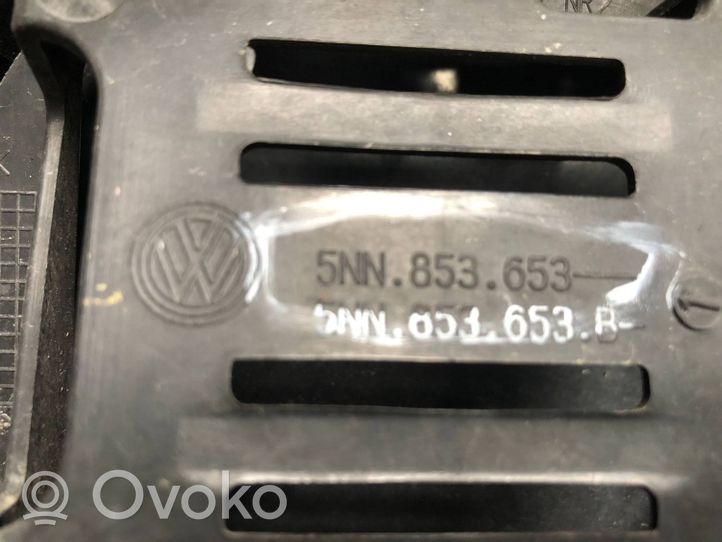 Volkswagen Tiguan Allspace Etupuskurin ylempi jäähdytinsäleikkö 5NN853653B