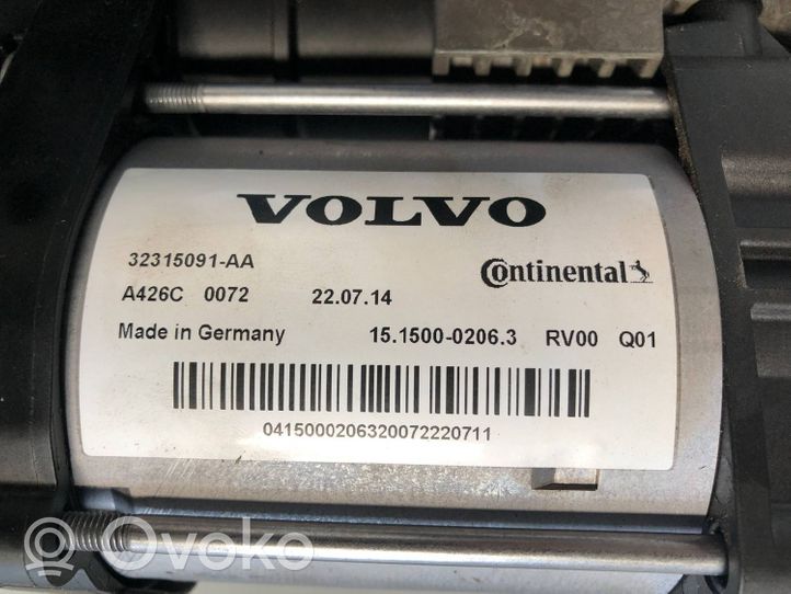 Volvo XC60 Ilmajousituksen kompressoripumppu 32315091AA