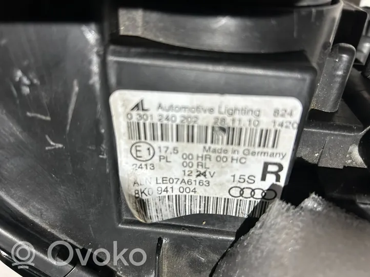 Audi A4 S4 B8 8K Priekšējais lukturis 8K0941004