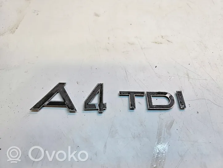 Audi A4 S4 B8 8K Valmistajan merkki/mallikirjaimet 