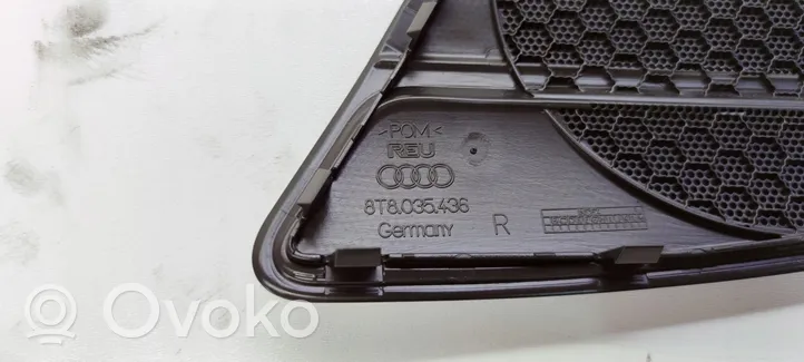 Audi A5 8T 8F Grilles, couvercle de haut-parleur porte arrière 8T8035436