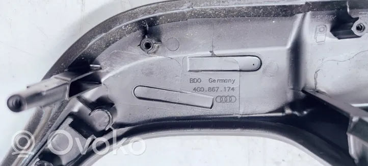 Audi A6 S6 C7 4G Rivestimento della maniglia interna per portiera anteriore 4G0867174