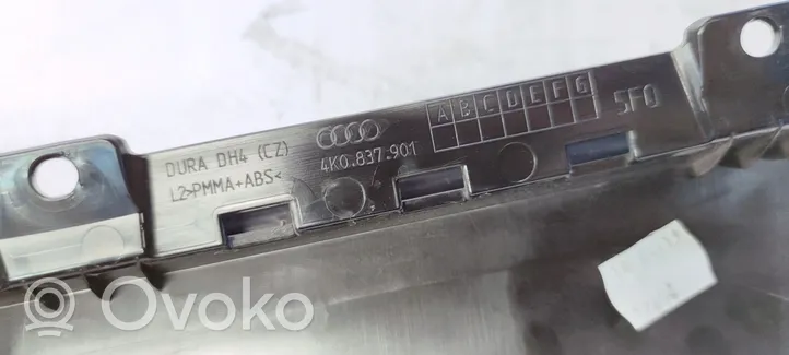 Audi A6 S6 C8 4K Etuoven lasin muotolista 4K0837901