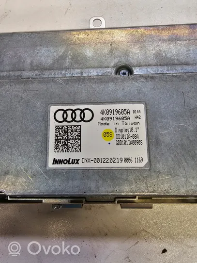 Audi A6 S6 C8 4K Écran / affichage / petit écran 4K0919605A
