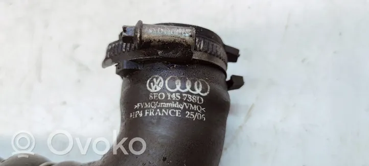 Audi A4 S4 B7 8E 8H Wąż / Rura intercoolera 8E0145738D