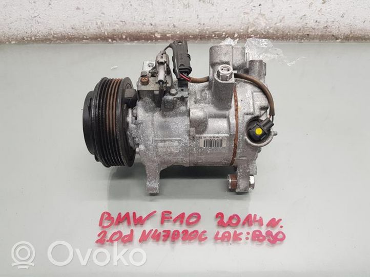 BMW 5 F10 F11 Compressore aria condizionata (A/C) (pompa) GE447260-4710