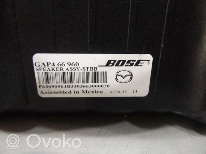 Mazda CX-3 Subwoofer altoparlante 