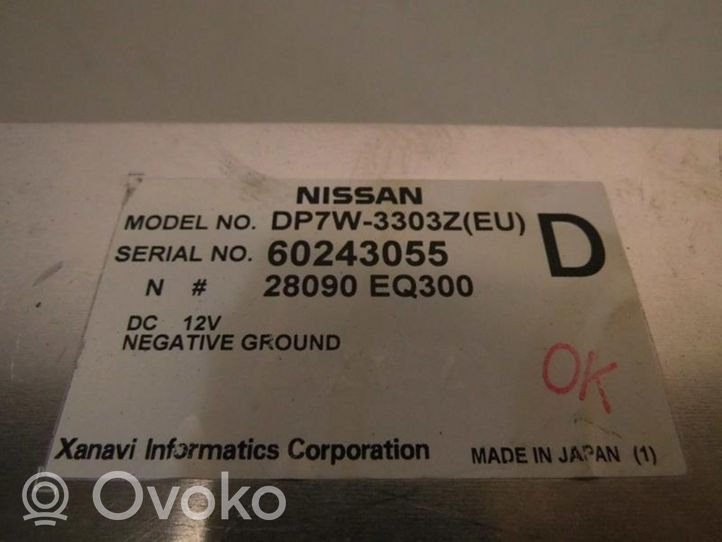 Nissan Navara Monitor / wyświetlacz / ekran 60243055