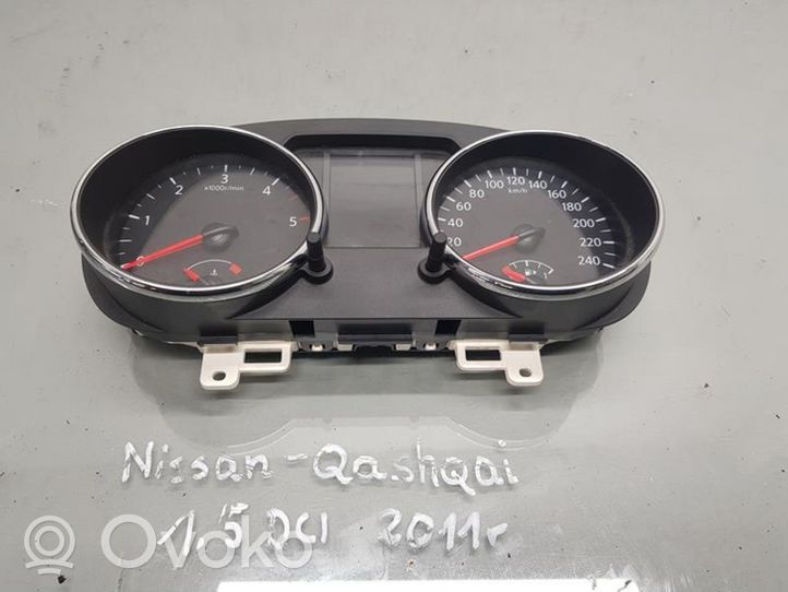 Nissan Qashqai Compteur de vitesse tableau de bord 