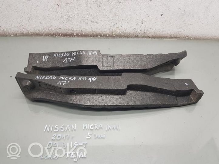 Nissan Micra K14 Supporto/guarnizione in poliuretano espanso del parafango 