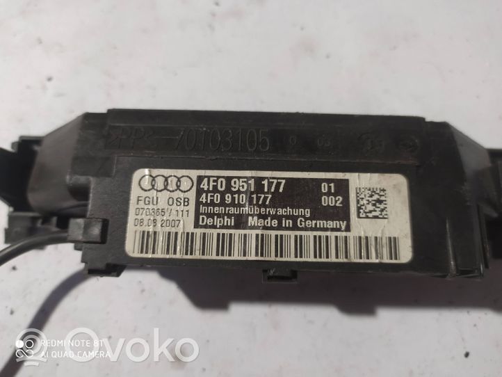 Audi A6 S6 C6 4F Éclairage lumière plafonnier avant 4F0951177