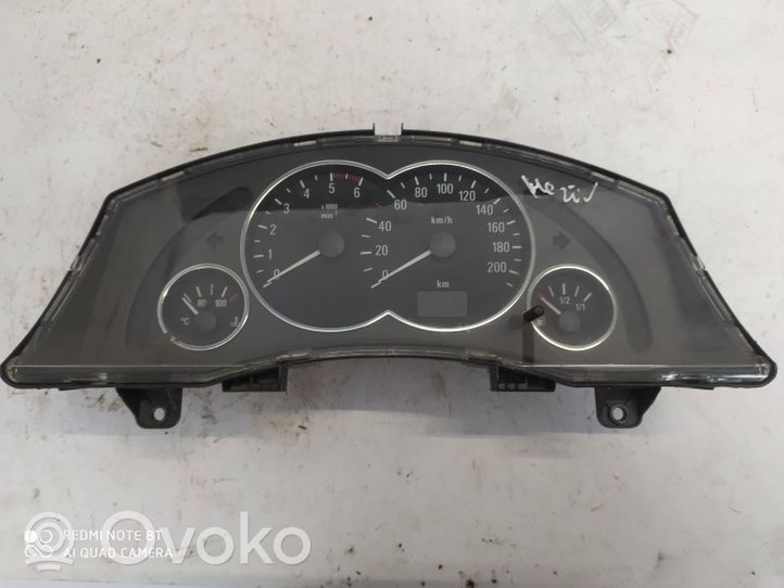 Opel Meriva A Speedometer (instrument cluster) 13173381