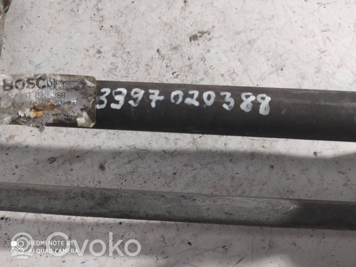 Opel Vectra B Mechanizm i silniczek wycieraczek szyby przedniej / czołowej 3397020388