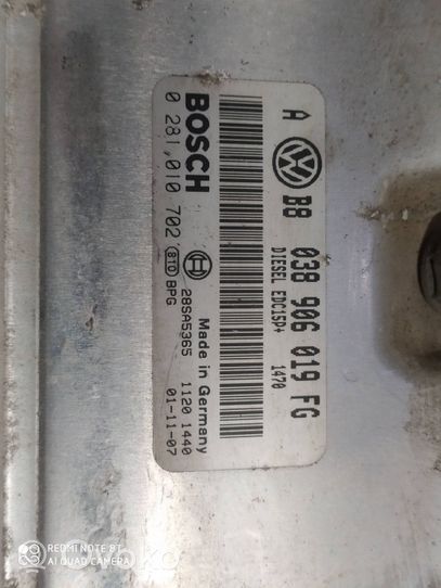 Volkswagen Bora Sterownik / Moduł ECU 038906019FG