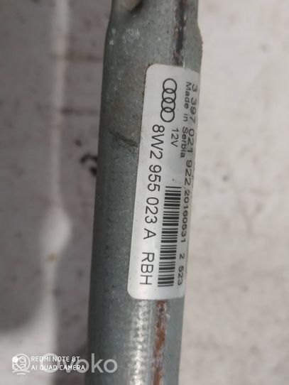 Audi A4 S4 B9 Mechanizm i silniczek wycieraczek szyby przedniej / czołowej 8W2955023A