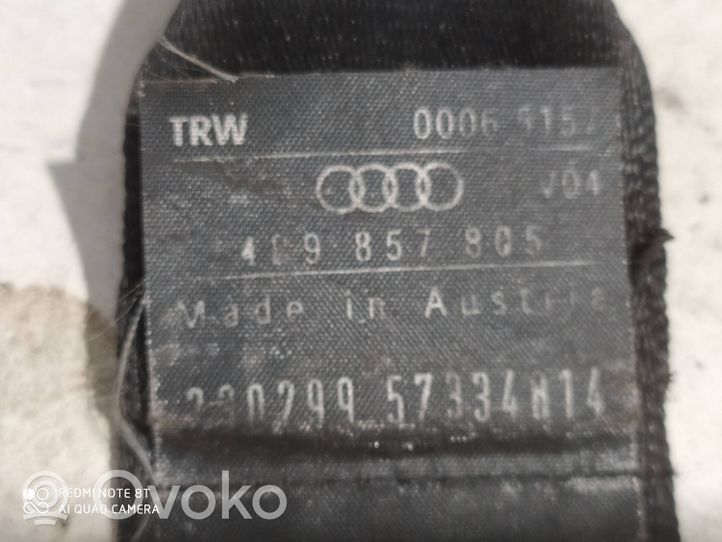 Audi A6 S6 C5 4B Pas bezpieczeństwa fotela tylnego 4F9857805