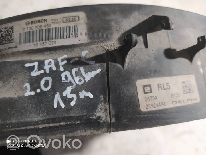 Opel Zafira C Ventilateur de refroidissement de radiateur électrique 20924494