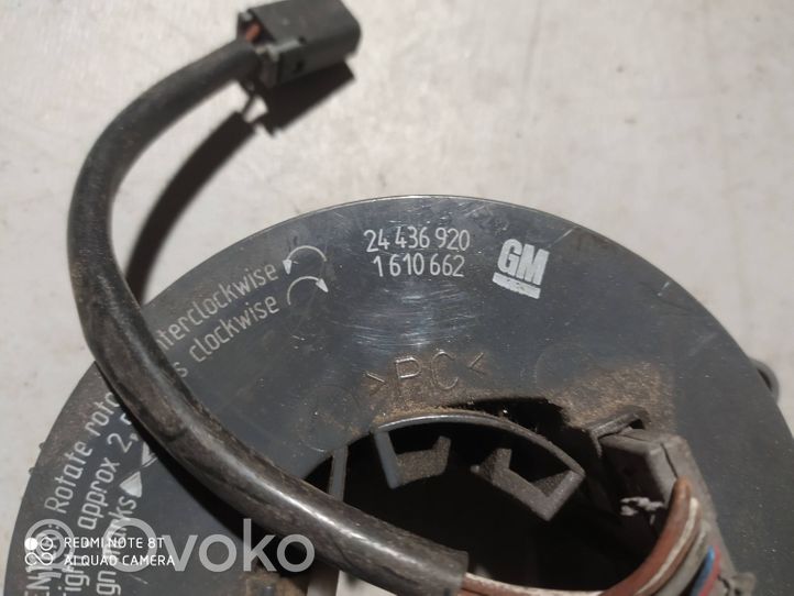 Opel Zafira B Airbag slip ring squib (SRS ring) 24436920