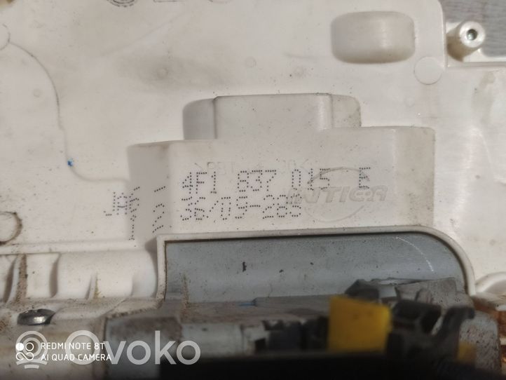 Audi A6 S6 C6 4F Zamek drzwi przednich 4F1837015E