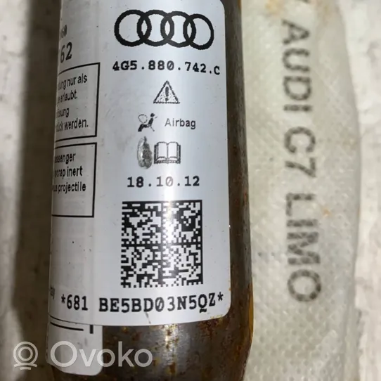 Audi A6 C7 Stogo oro pagalvė (užuolaida) 4G5880742C