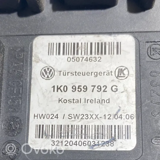 Volkswagen Caddy Etuoven ikkunan nostomoottori 1K0959792G