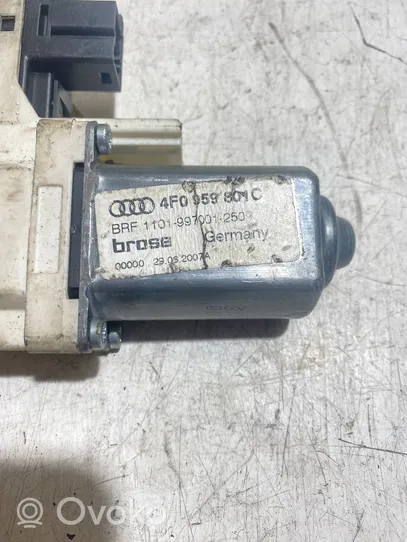 Audi A6 S6 C6 4F Moteur de lève-vitre de porte arrière 4F0959801C